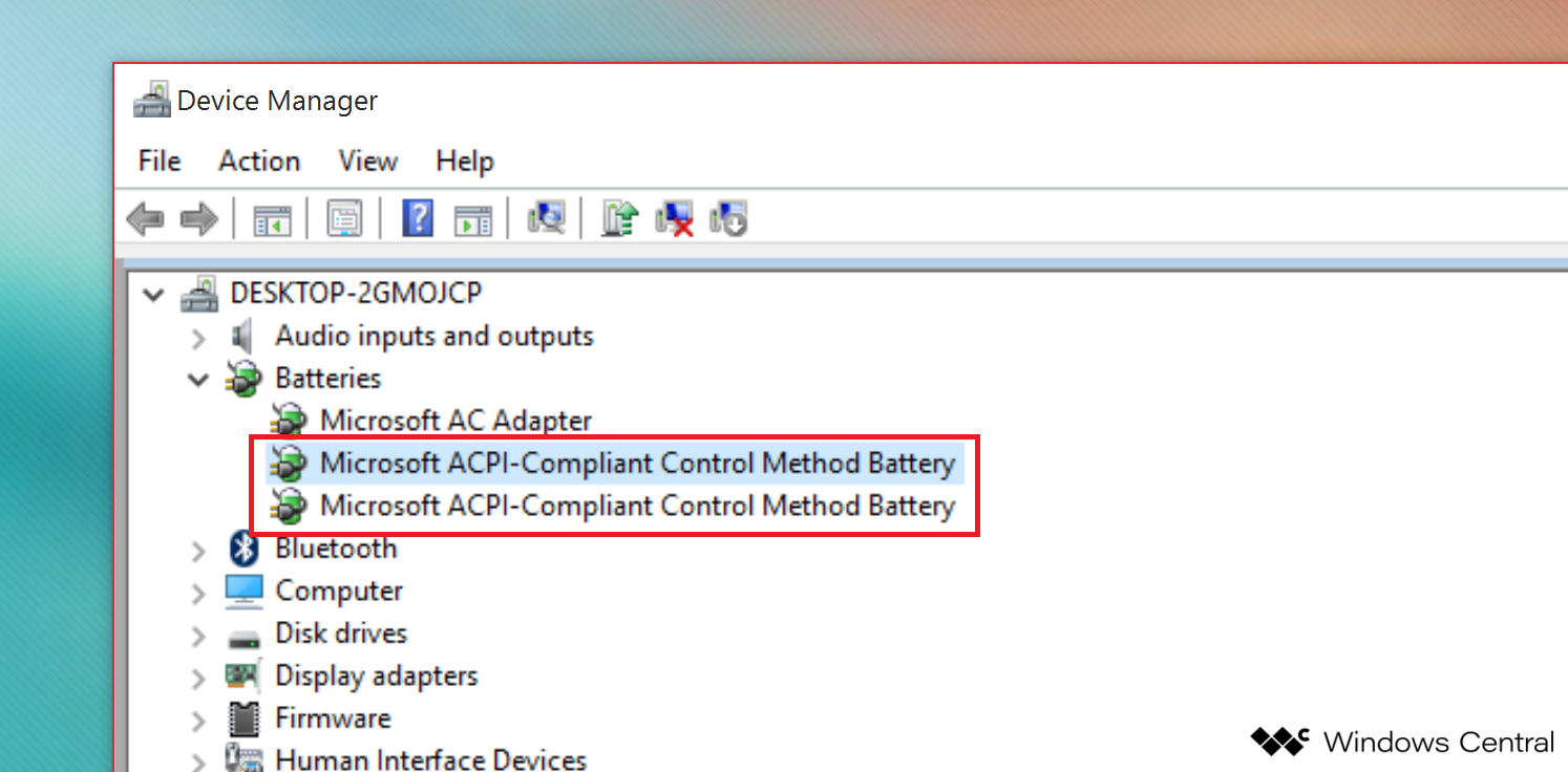 Microsoft acpi compliant control method battery download